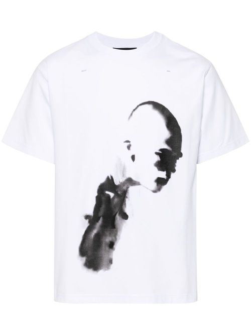 Graphic-print T-shirt - White