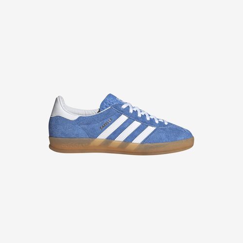 Adidas Women's Gazelle Indoor - blue fusion/ftwr white/gold met. - female