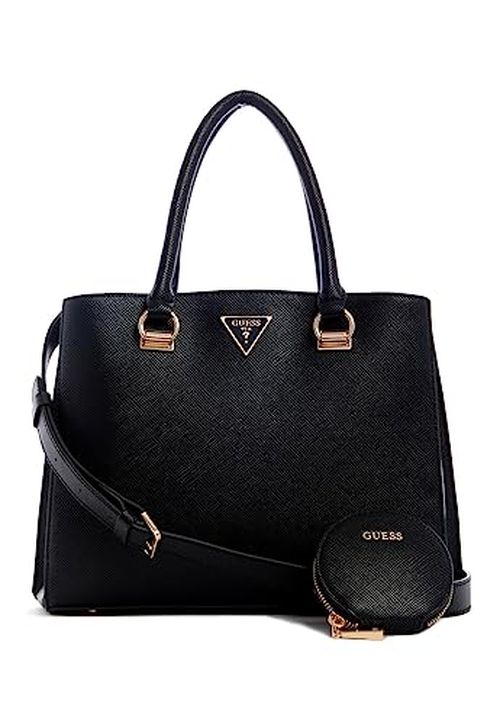GUESS Alexie Girlfriend Satchel Black One Size