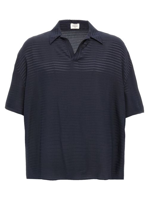 Silk Polo Shirt