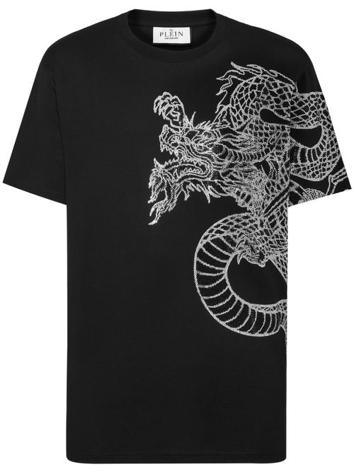 Dragon Strass T-shirt - Black