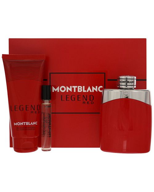 Men's 3Pc Legend Red Gift Set