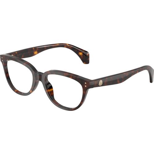 Moncler Unisex Moncler ME2024U 3002 Monturas ópticas Acetato Tortuga Transparente Pillow Norma