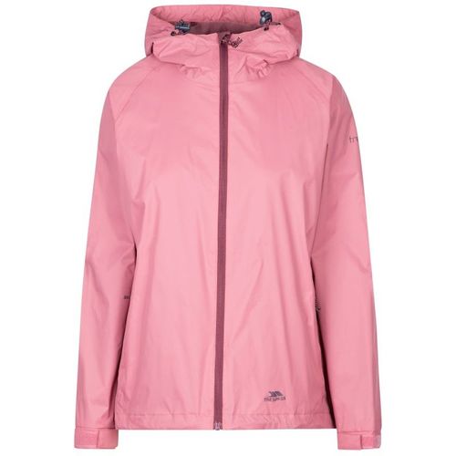 Trespass Womens/Ladies Tayah II Waterproof Shell Jacket Rose Blush - X-Sma