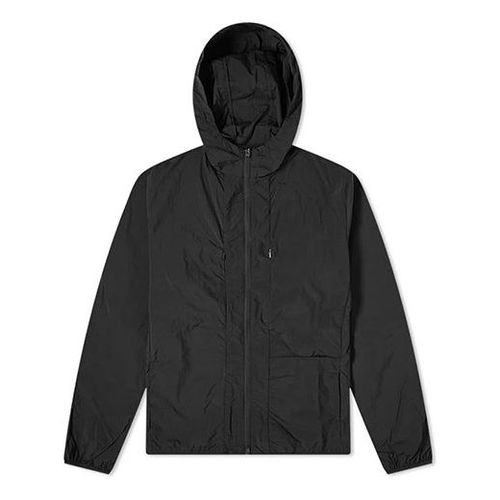 Men's Y-3 TRVL Nylon Parka Jacket Breathable Black