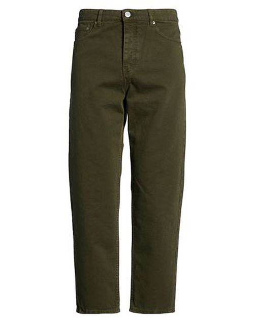 Man Pants Military green Size 34 Cotton
