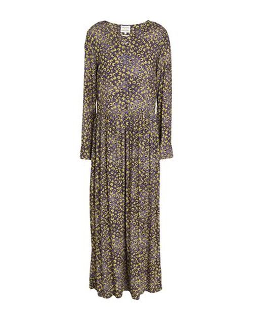Woman Midi dress Purple Size 6 Viscose