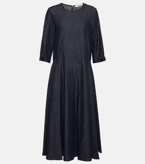 Valery denim midi dress
