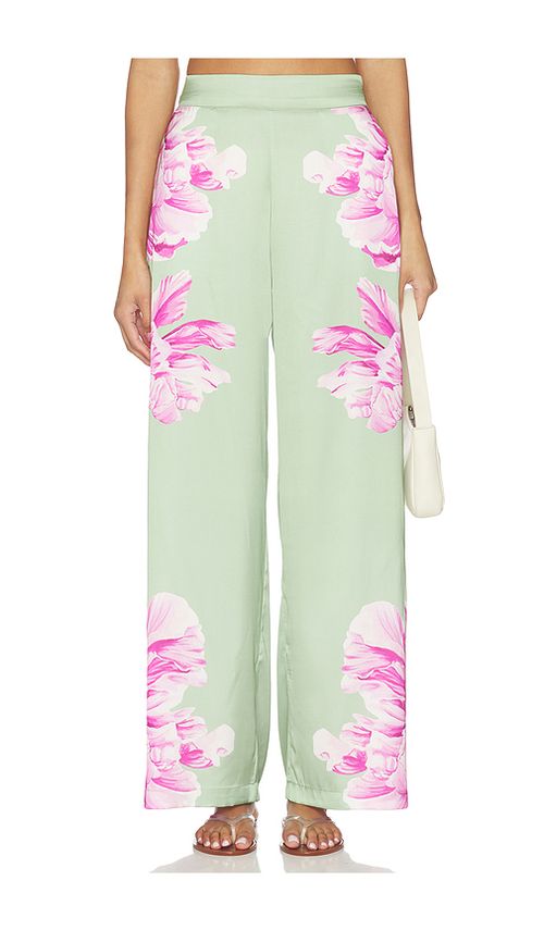 MISA Los Angeles Izzie Pant in Large Flora. XL also in XS, XXS, S