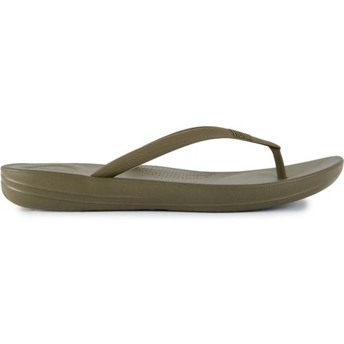 Fitflop Womens Iqushion Sandals - Green Rubber