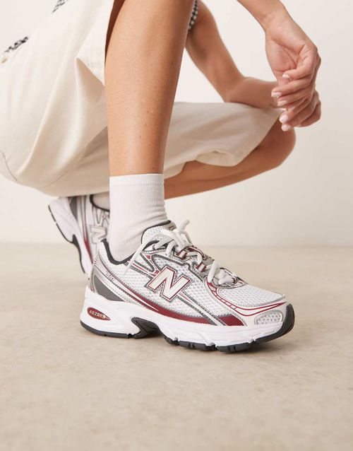 740 trainers in white and red