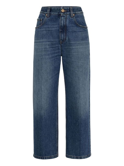 Cropped jeans - Blue