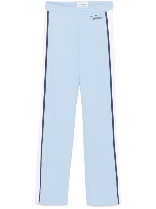 Piqué track pants - Blue