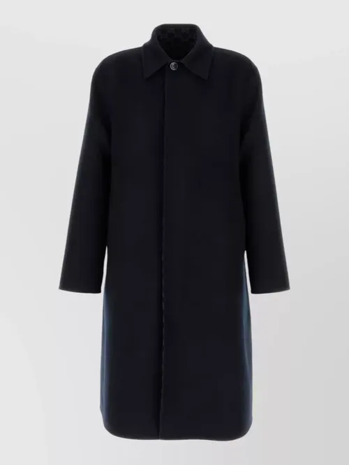 Gucci - wool blend coat long sleeves single breasted