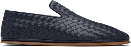 Navy Sunday Slippers
