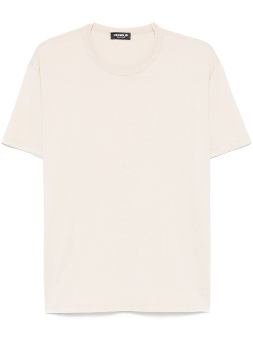 Cotton T-shirt - Neutrals