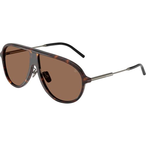 Moncler Unisex Moncler ME6009 GLYDE 300273 Sunglasses Acetate Turtle Brown Pilot Norma