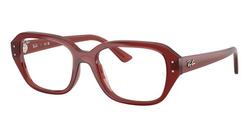Ray-Ban RX7258 Shea 8436 Men's Eyeglasses Brown  51 - Blue Light Block Available