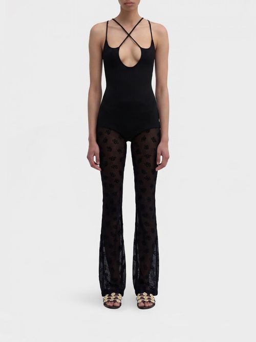 Jumpsuit Woman color Black