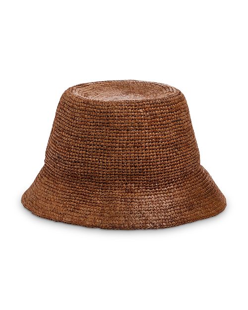 Crochet Raffia Straw Sun Hat