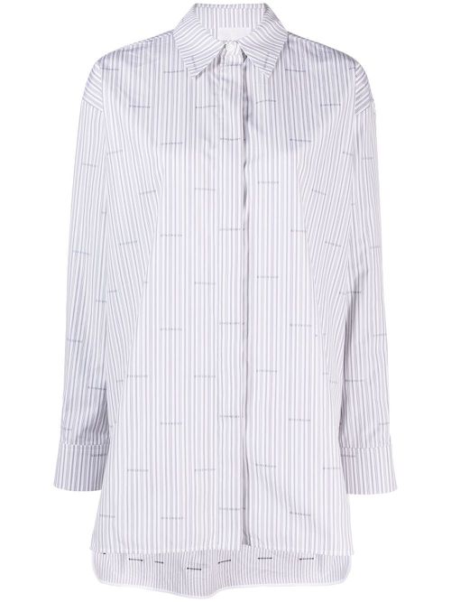 Tailored striped shirt - Grey