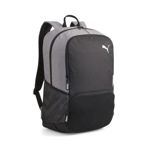 PUMA teamGOAL Premium XL Soccer Backpack in Cast Iron/Black