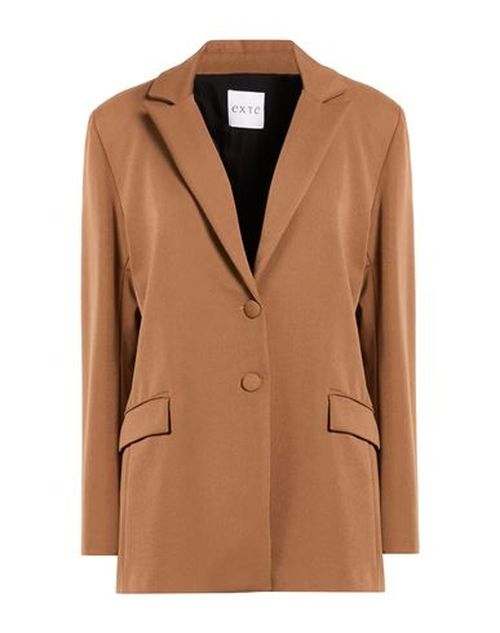 Woman Blazer Light brown Size M Viscose, Nylon, Elastic fibres