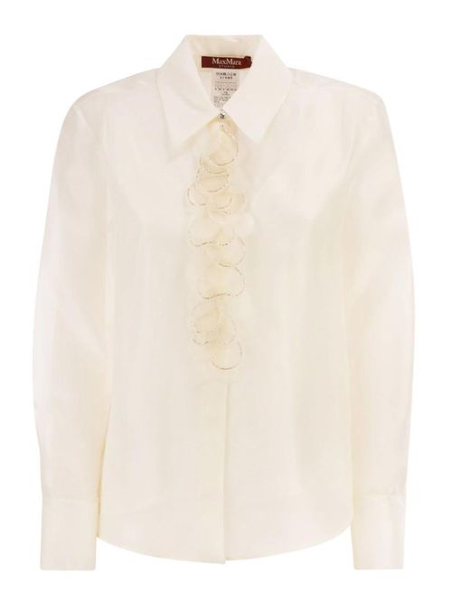 White Silk Shirt