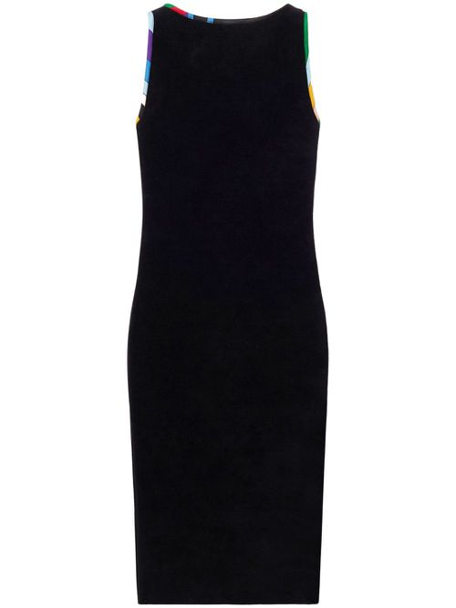 Boat-neck dress - Black