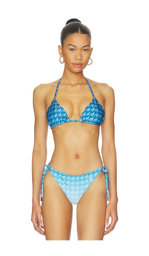 Perfect Moment Salinas Bikini Top in Blue. - M also in L, S