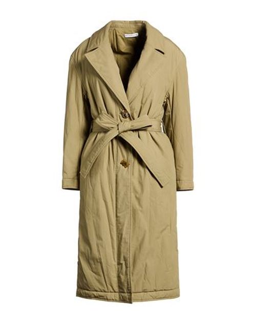 Woman Coat Military green Size L Organic cotton