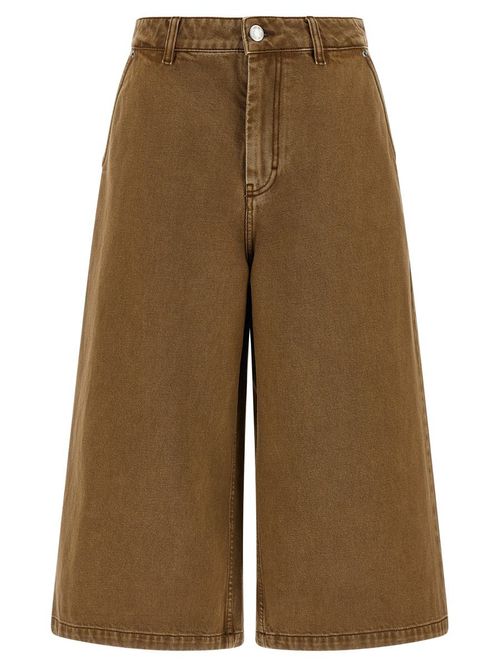 Denim Bermuda Shorts