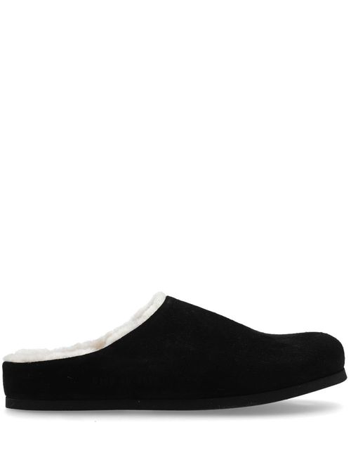 Shearling clogs - Black