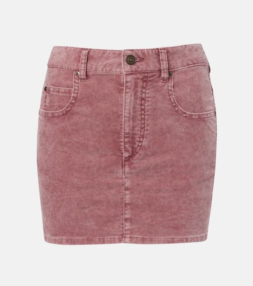 Olinda cotton corduroy miniskirt
