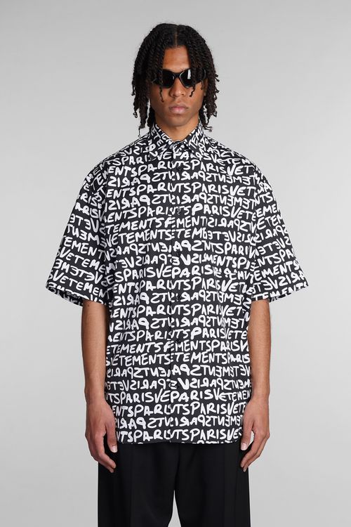 Shirt In Black Cotton