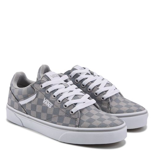 Women's Seldan Low Top Sneakers (Checkerboard Gray)
