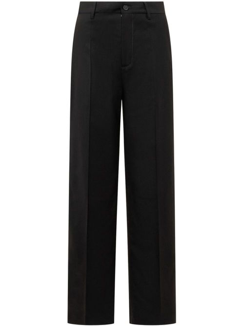 Virgin wool-blend trousers - Grey