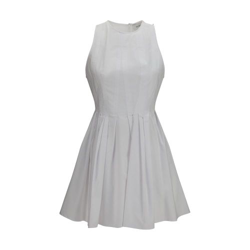 Cotton Sleeveless Tank Top — White