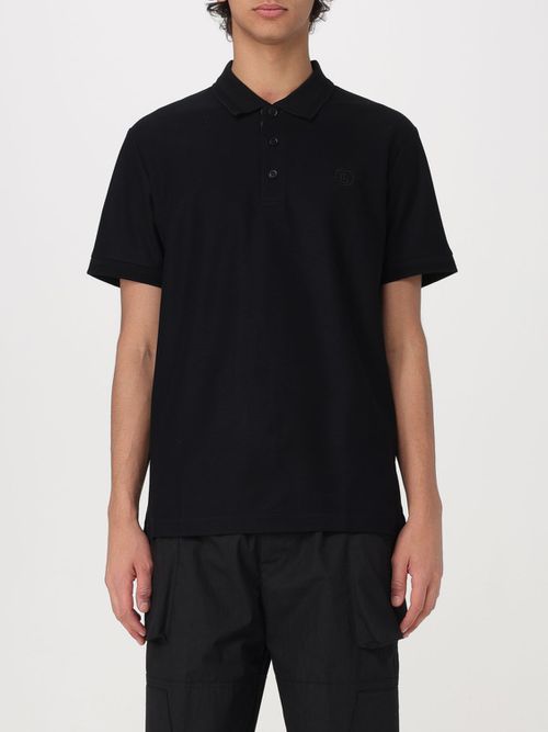 Polo Shirt Men color Black