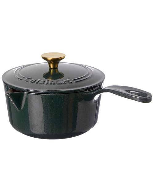 Chef's Classic Enameled Cast Iron 2Qt Saucepan