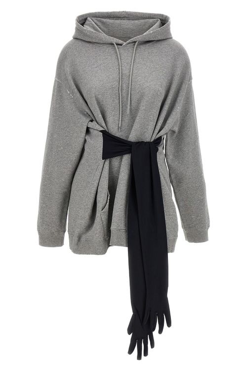 Hoodie Dress With Gloves