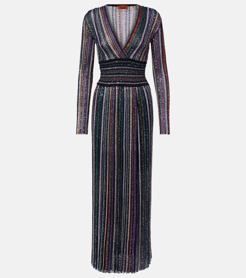 Missoni Sequined striped gown