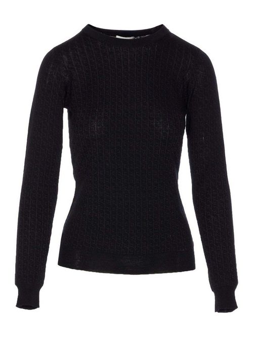 Wool Blend Crewneck Sweater