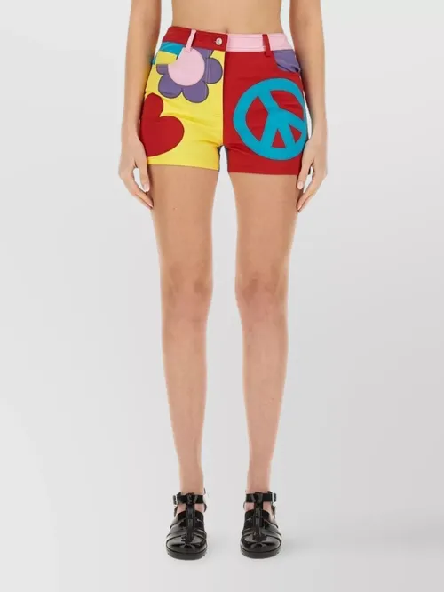 Moschino - cotton shorts with pocket