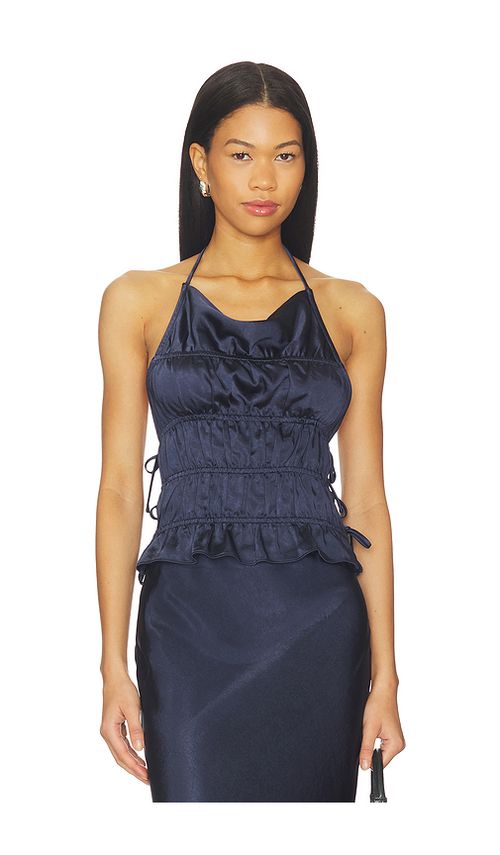 NIA Balboa Top in Midnight. L also in S
