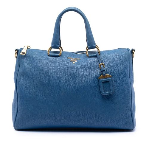 Pre-owned Vitello Daino Zip Top Satchel S0N72H30QPL38QFV