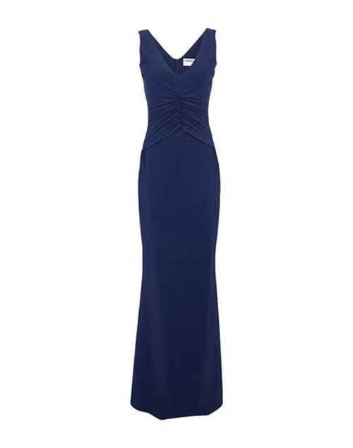 Woman Maxi dress Navy Size 2 Polyamide, Elastane