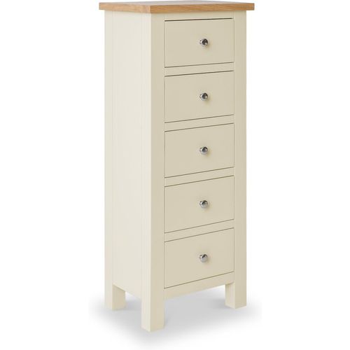 Farrow 5 Drawer Tallboy Chest | Grey, Cream, White & More | Roseland