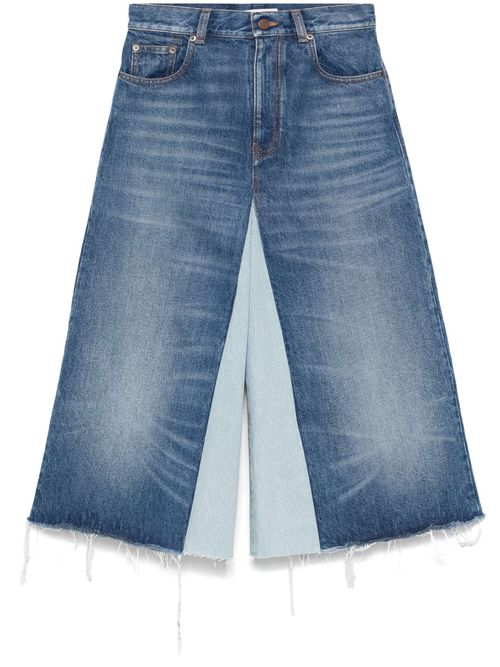 Denim Bermuda Shorts