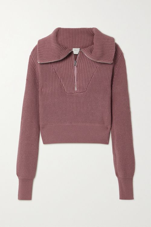 Mentone Ribbed Cotton Sweater